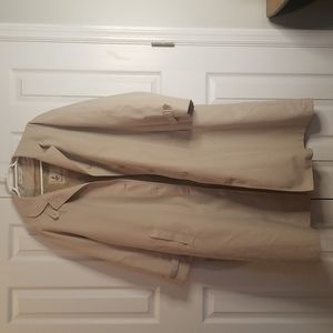 Vintage Misty Harbor Womens Trench Coat Size 18 Removable Inner Liner
